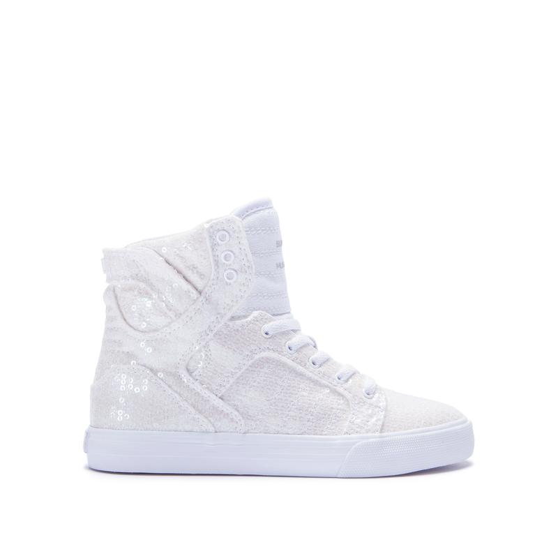 Zapatillas Altas Supra Argentina Niños - SKYTOP Blancas (OFWEV-0286)